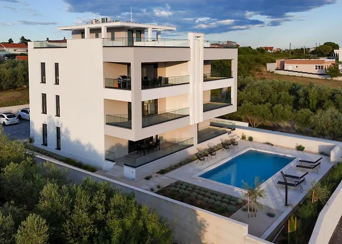 Panoramica W Balcony And Swimming Pool * Задар